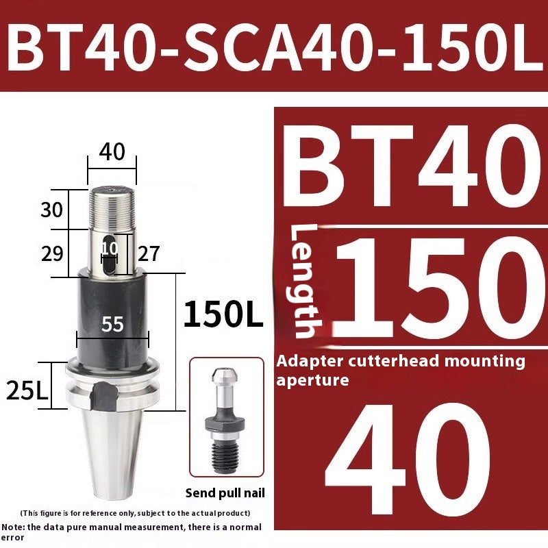 2094-Saw blade shank side and face milling shank BT40-SCA22/SCA27/SCA32SCA40-90/120/150 Shandong Denso Pricision Tools Co.,Ltd.